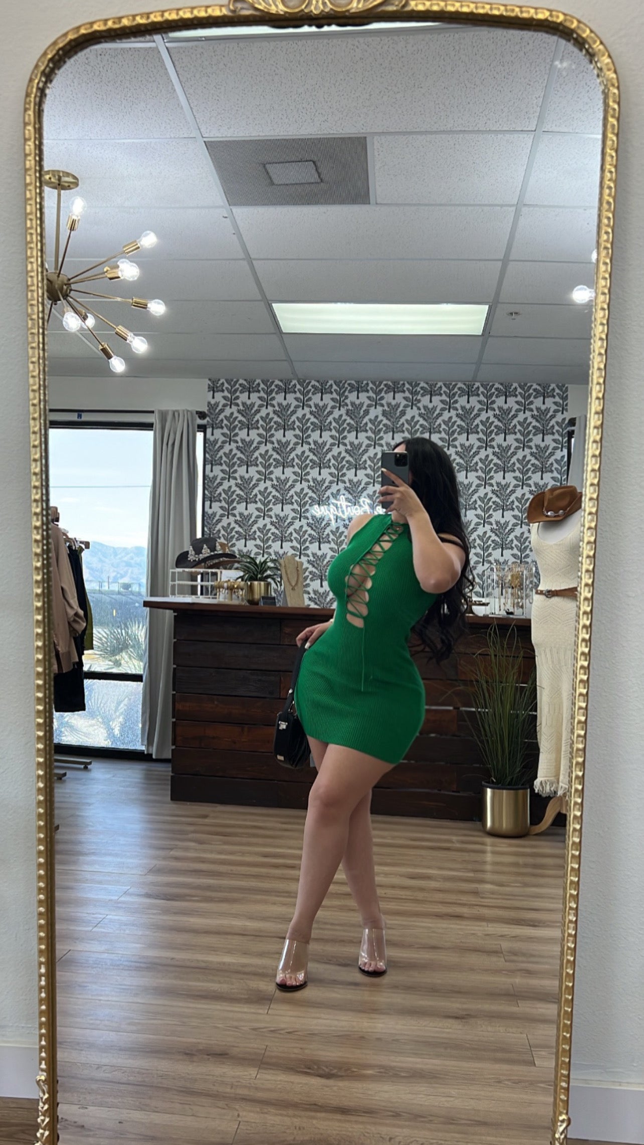 Karla dress - green